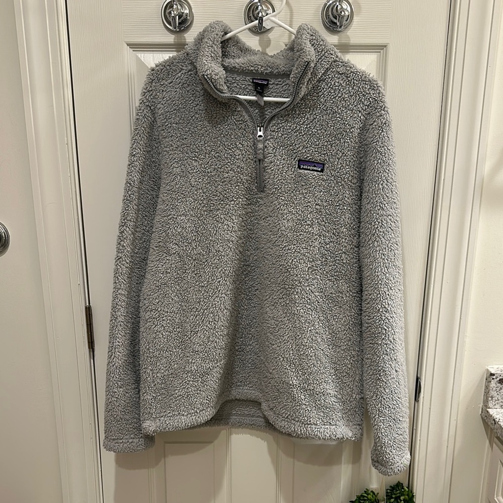 Patagonia Gray Fleece Pullover